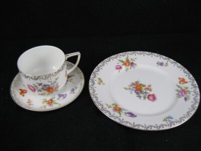 Rosenthal Sylvia Kaffeegedeck Tasse Unterteller Kuchenteller