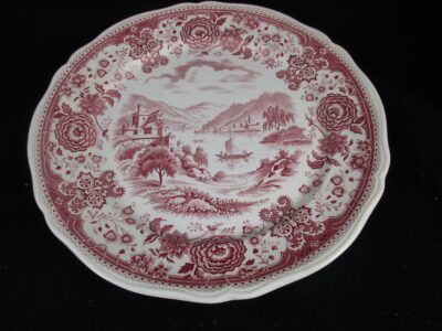 Speiseteller d: 26,5 cm Burgenland rot