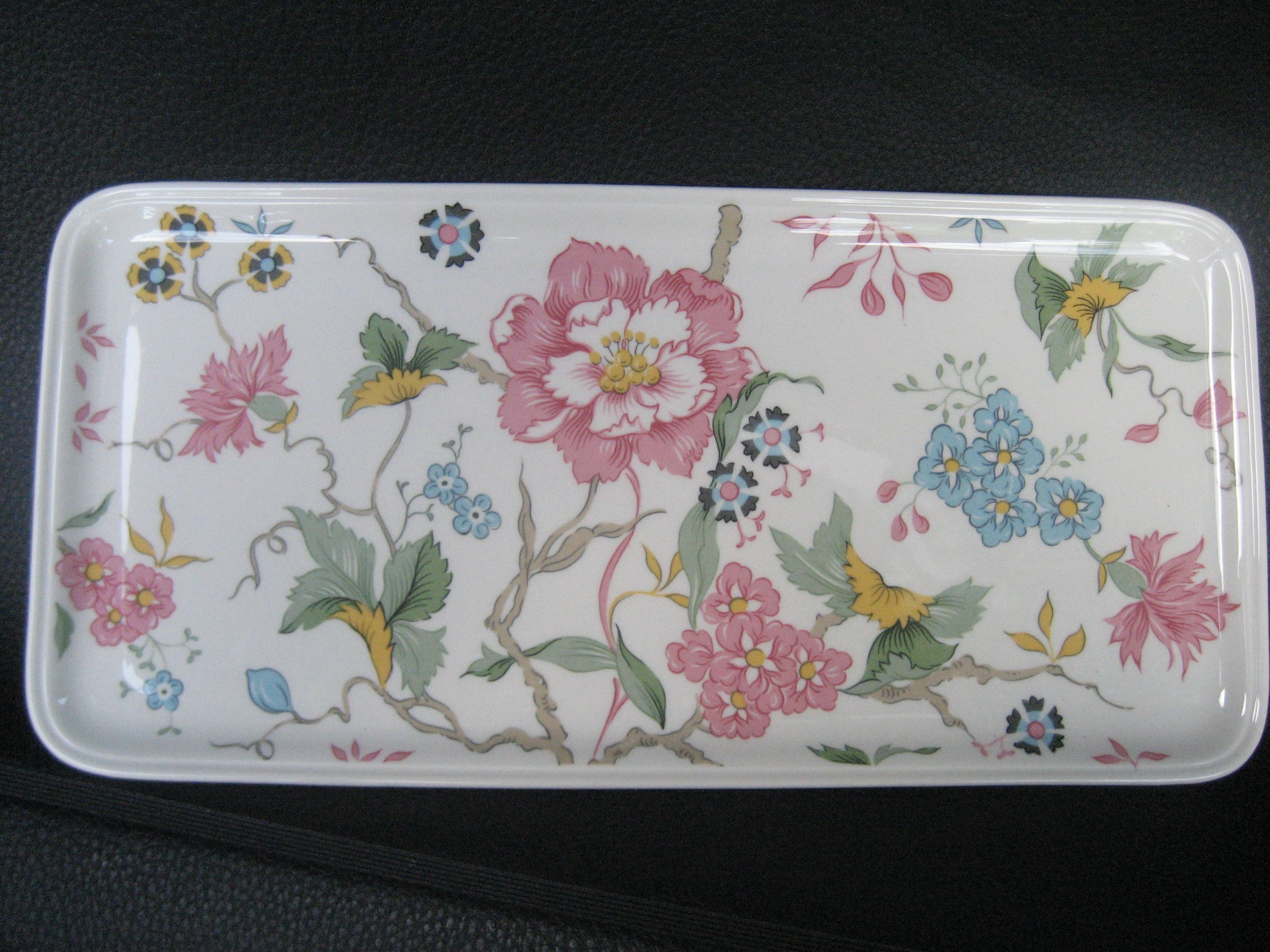 Königskuchenplatte l: 28 cm, b: 14 cm Chintz