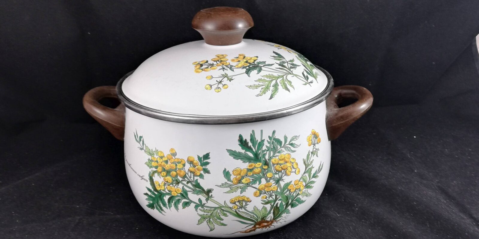 großer Topf mit Deckel d: 21,5 cm Botanica